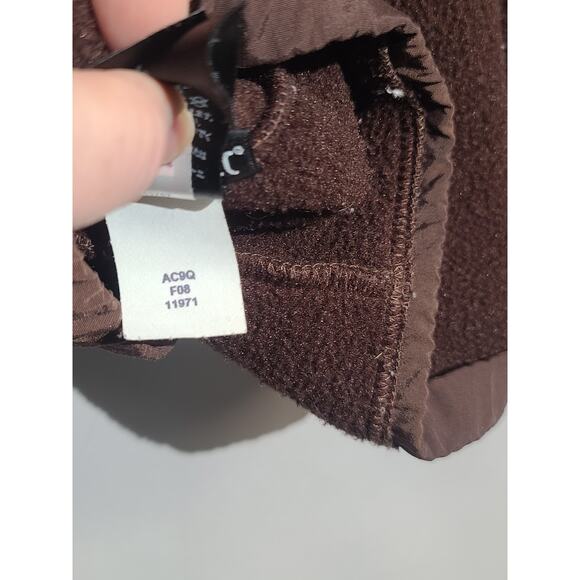 The North Face Girls Denali Full-Zip Fleece Jacket XL Brown GUC AC9Q - Picture 4 of 4